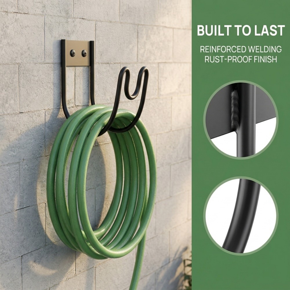 Gardena Hose Flex - Penyangga Selang Taman Anti Karat, Rak
