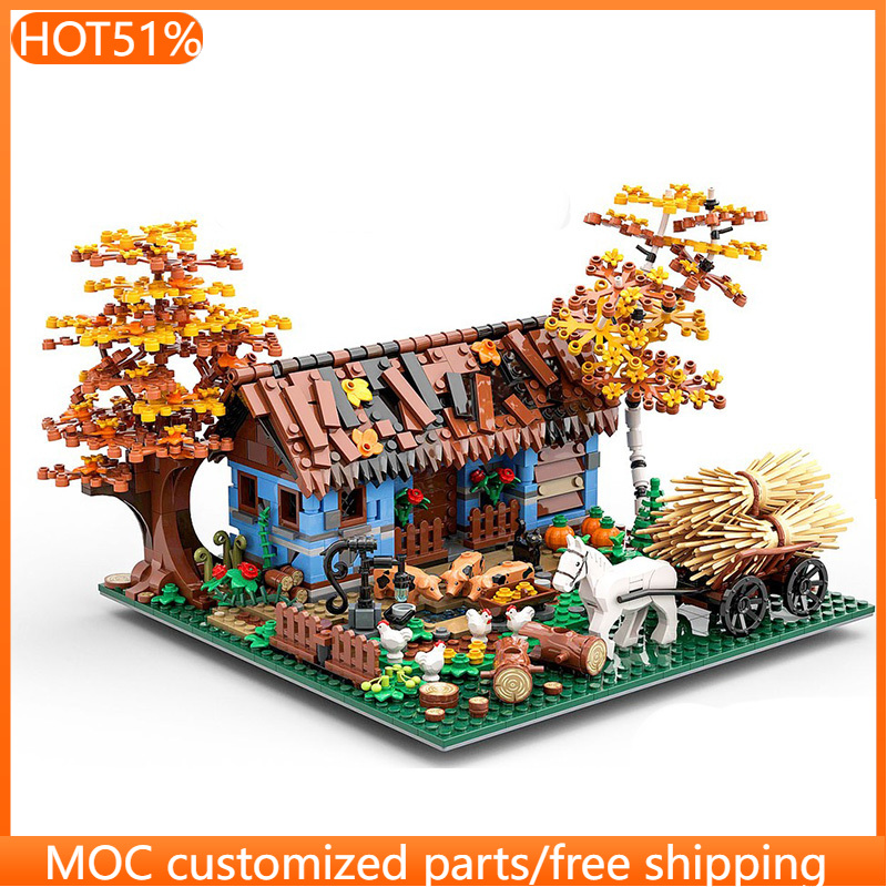 Urban Farming Technology - 1120 PCS Urban Old Farm House