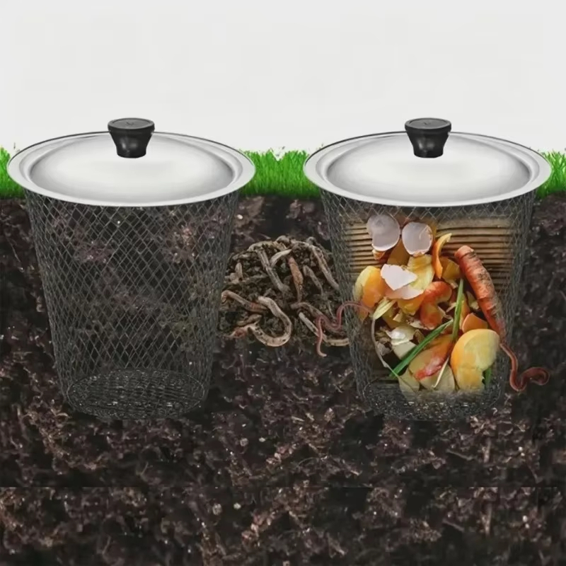 1/2pcs Tempat Sampah Kompos Ca - Urban Farming Urban Gardening ulasan dan harga