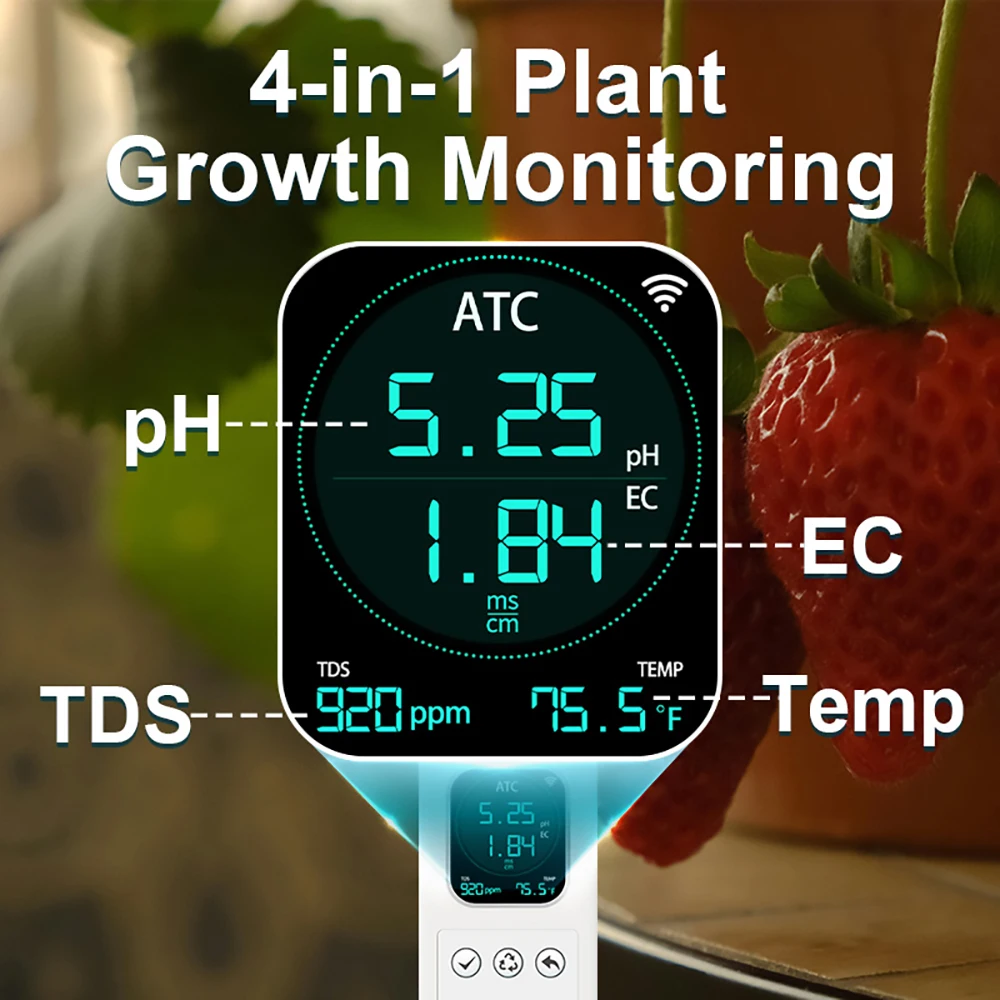 Kit Sensor WiFi 4-in-1 Kactoil - Urban Farming Urban Gardening ulasan dan harga
