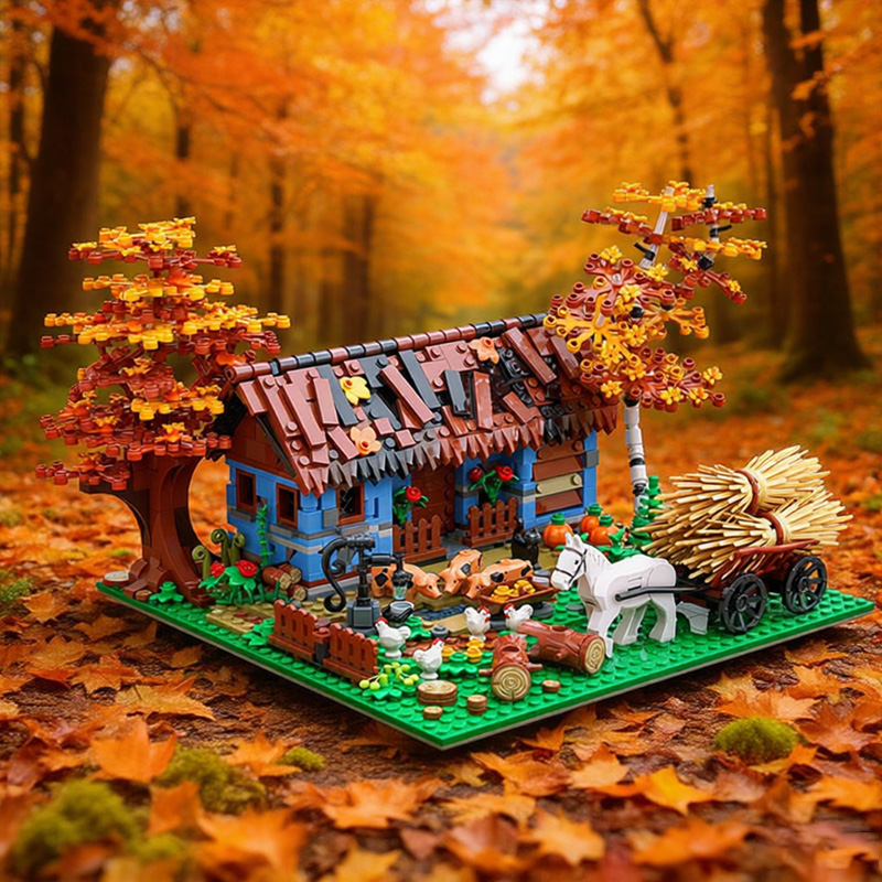 1120 PCS Urban Old Farm House  - Urban Farming Technology ulasan dan harga